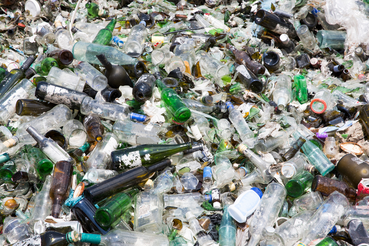 Waste products destined for landfill